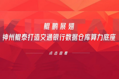 行业实践丨鲲鹏展翅，jiuyou.com打造交通银行数据仓库算力底座